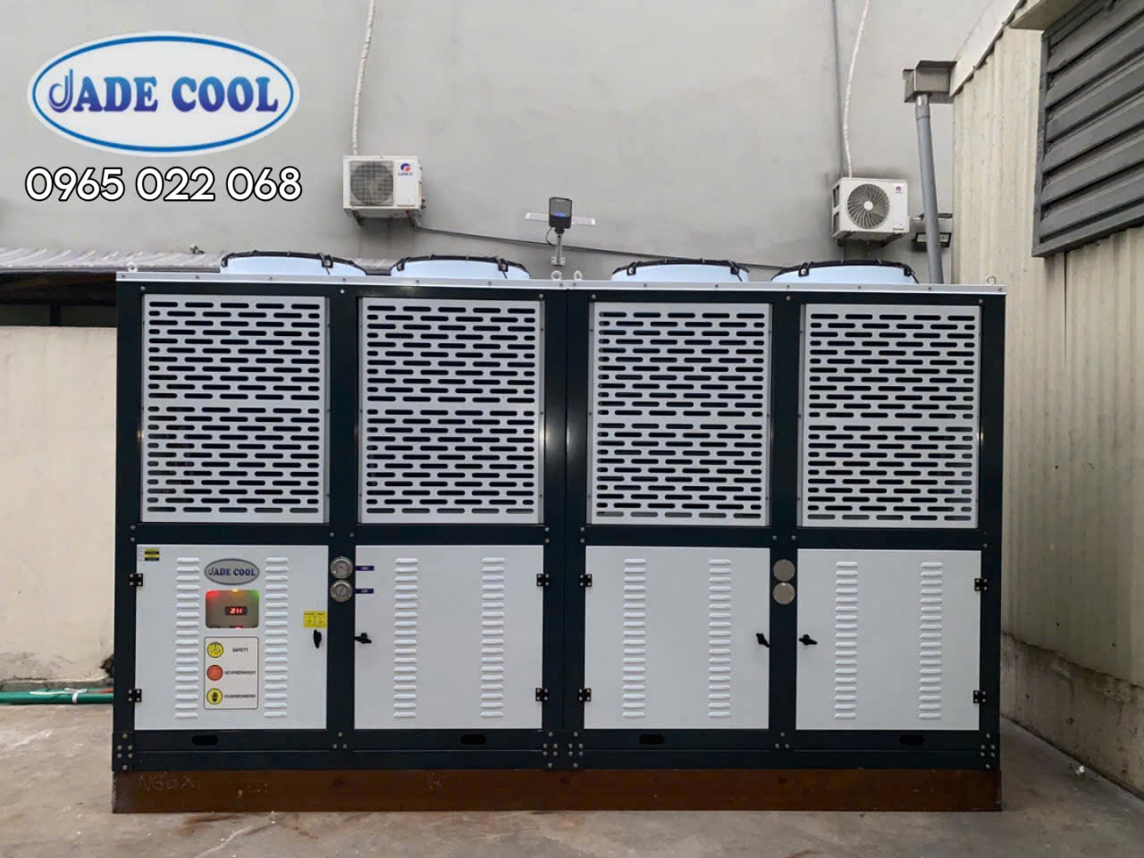 MÁY LÀM LẠNH NƯỚC/CHILLER JC-40FBX1/ GIÓ GIẢI NHIỆT (40HP) JADE COOL