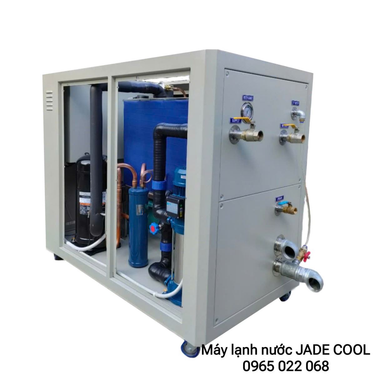 MÁY LÀM LẠNH NƯỚC JC.3WBX/ GIÓ GIẢI NHIỆT( 3HP) JADE COOL