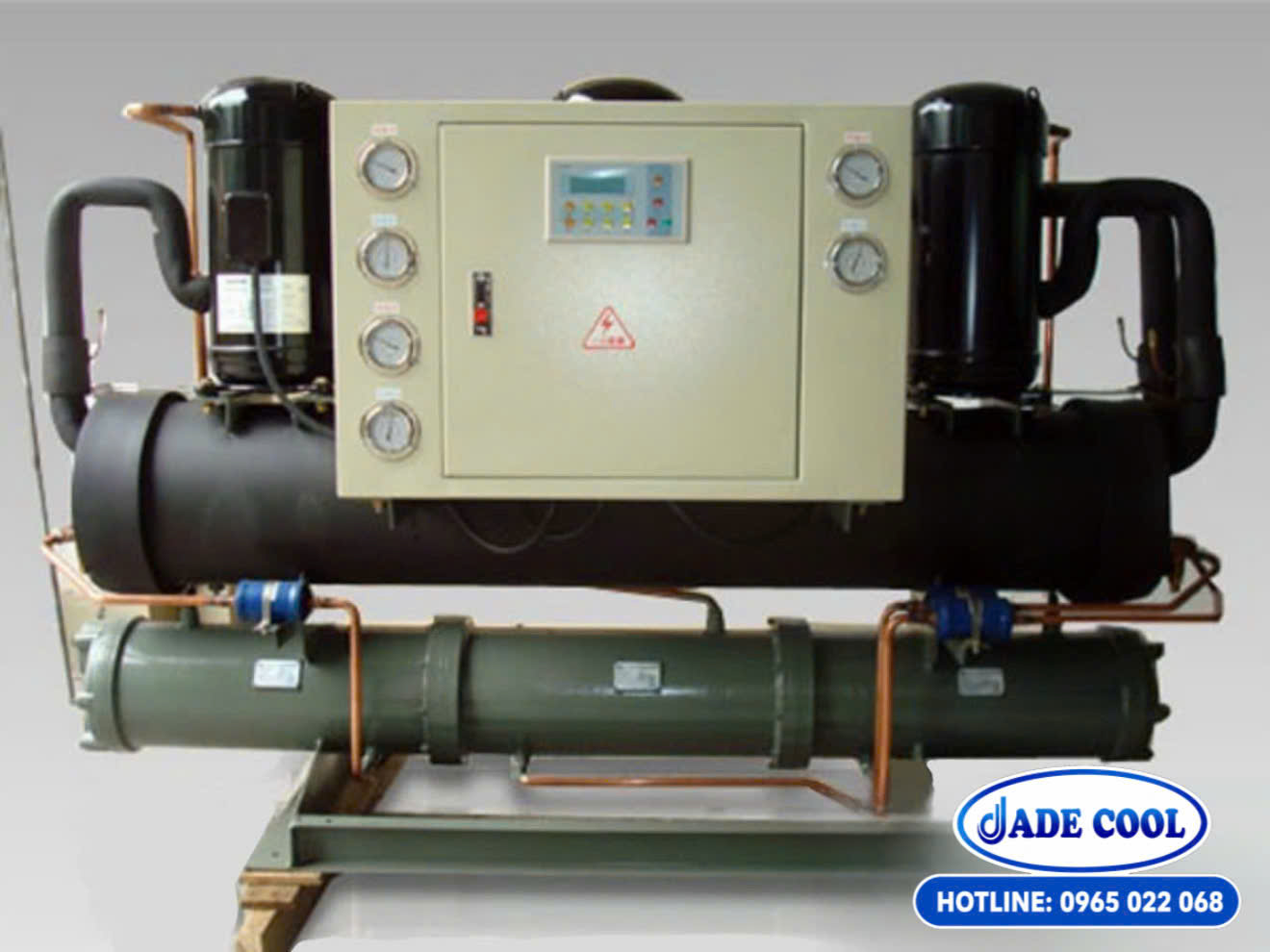 MÁY LÀM LẠNH NƯỚC/CHILLER JC-30WBX1/ NƯỚC GIẢI NHIỆT( 30HP) JADE COOL