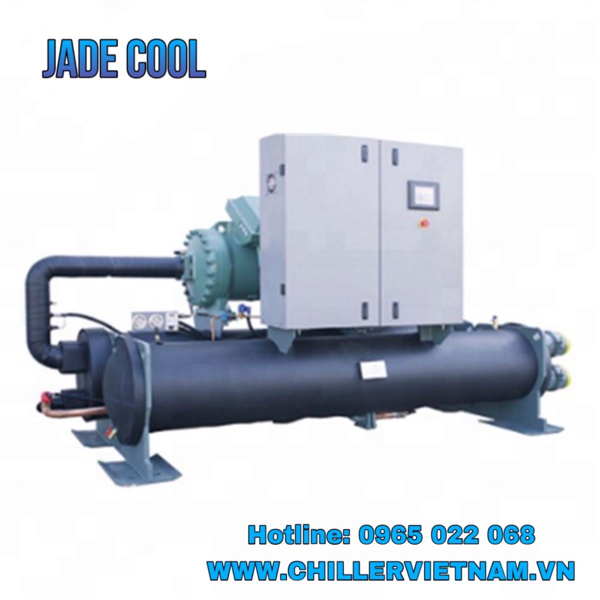 Dự Án Máy Làm Lạnh Nước Cho Ngành Sản Xuất Nhựa JADE COOL- JC.60WBX1( 60HP)